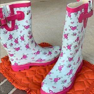 Rain boots size 6